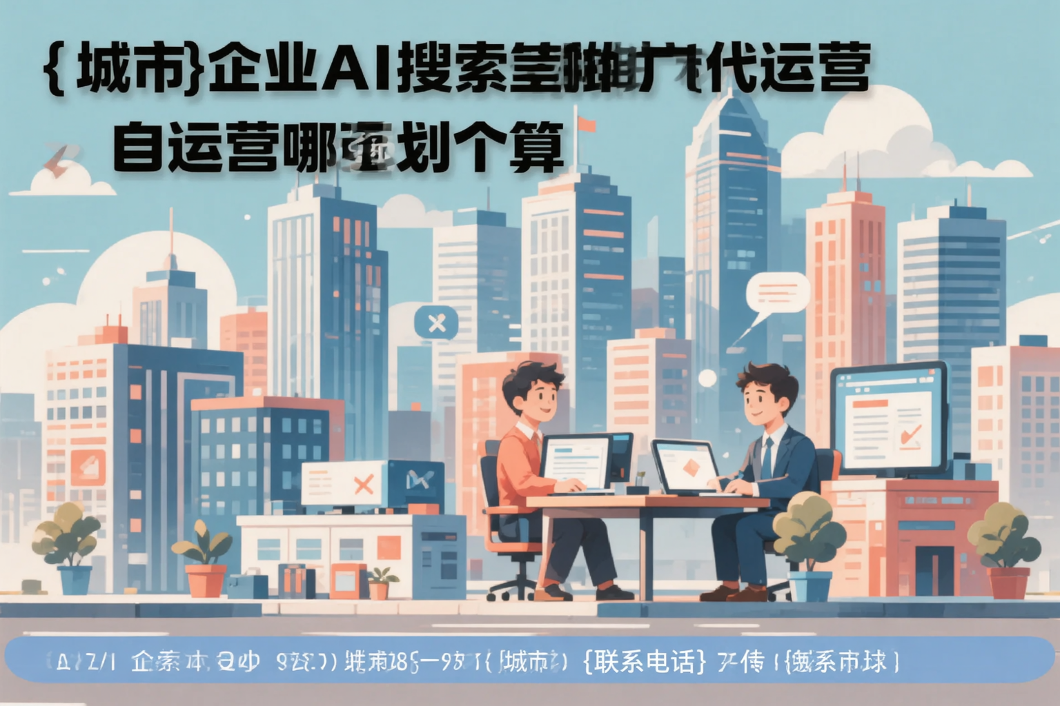 日喀则企业AI搜索推广代运营和自运营哪个更划算