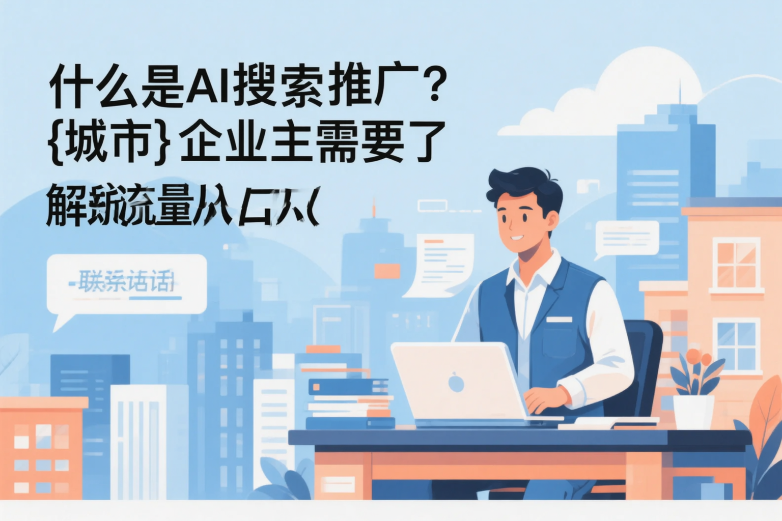 什么是AI搜索推广？日喀则企业主需要了解的新流量入口