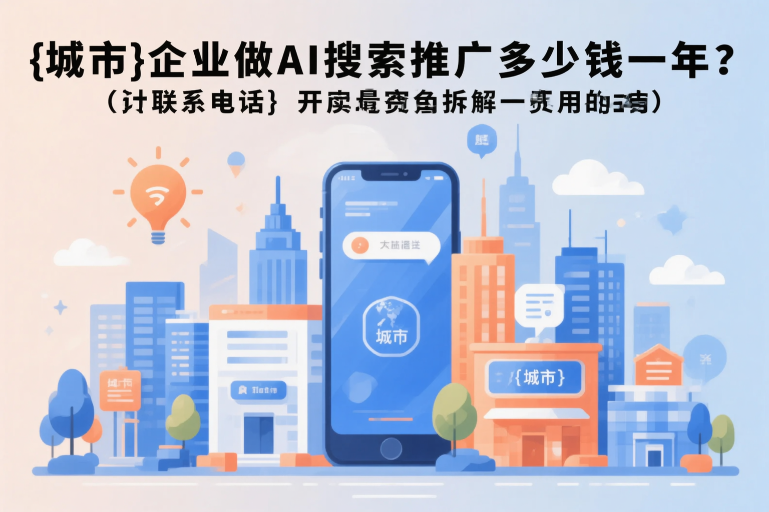 日喀则企业做AI搜索推广多少钱一年？真实费用拆解