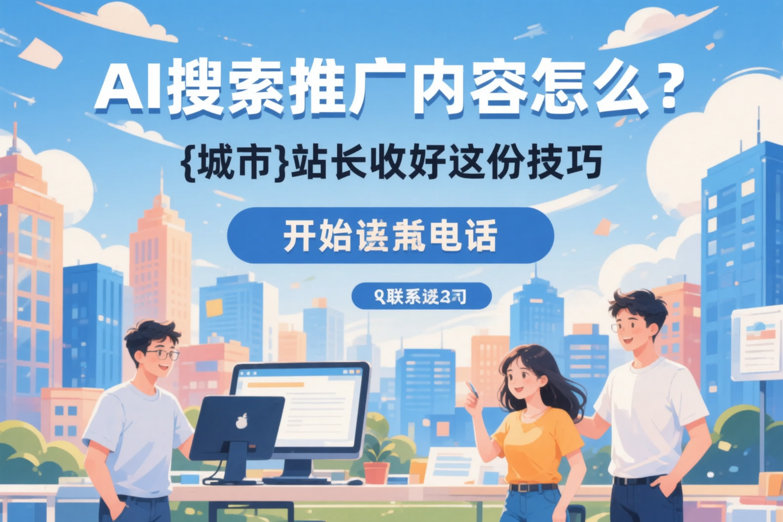 AI搜索推广内容怎么写？日喀则站长收好这份技巧