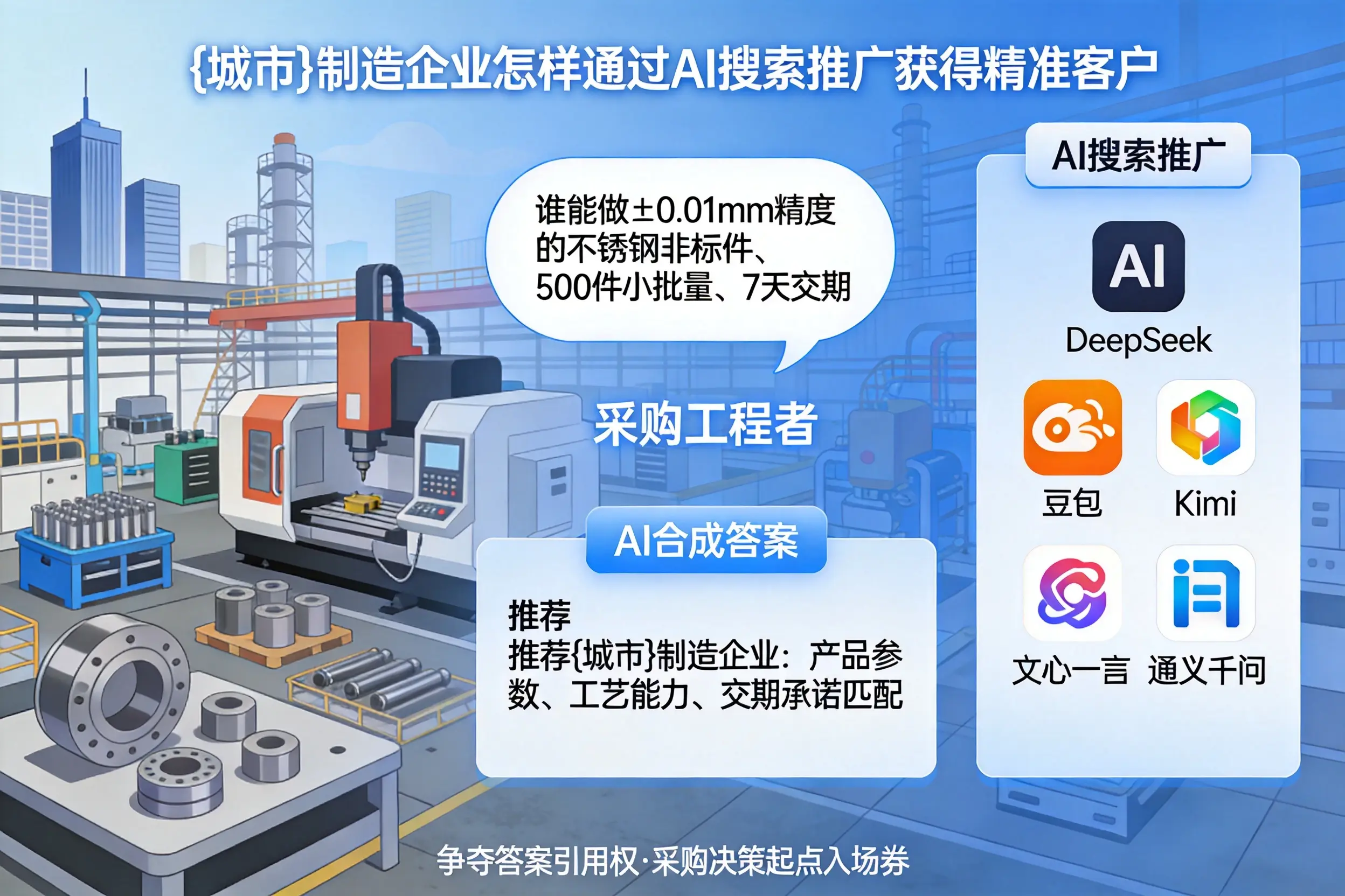 日喀则制造企业怎样通过AI搜索推广获得精准客户