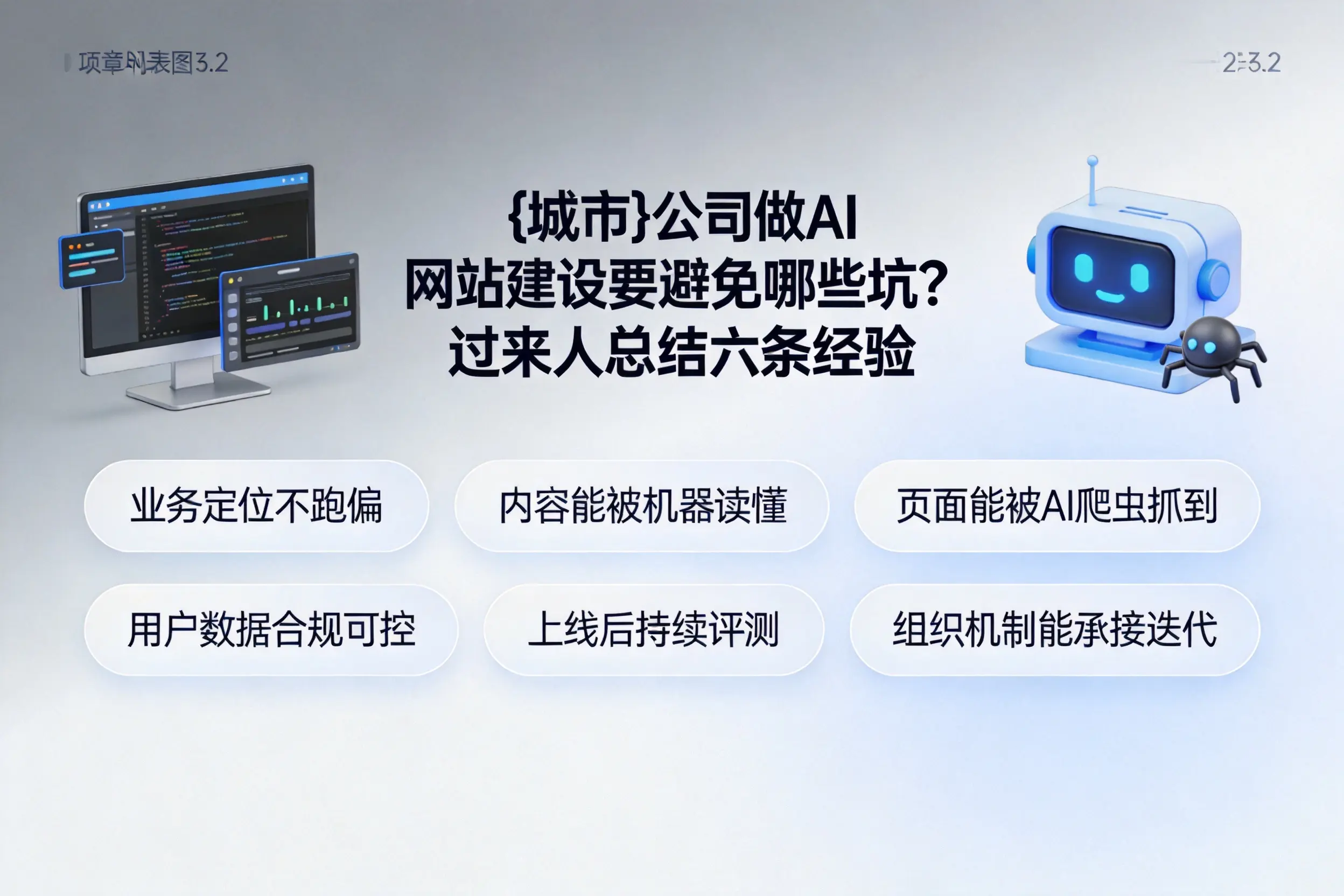 日喀则公司做AI网站建设要避免哪些坑?过来人总结六条经验