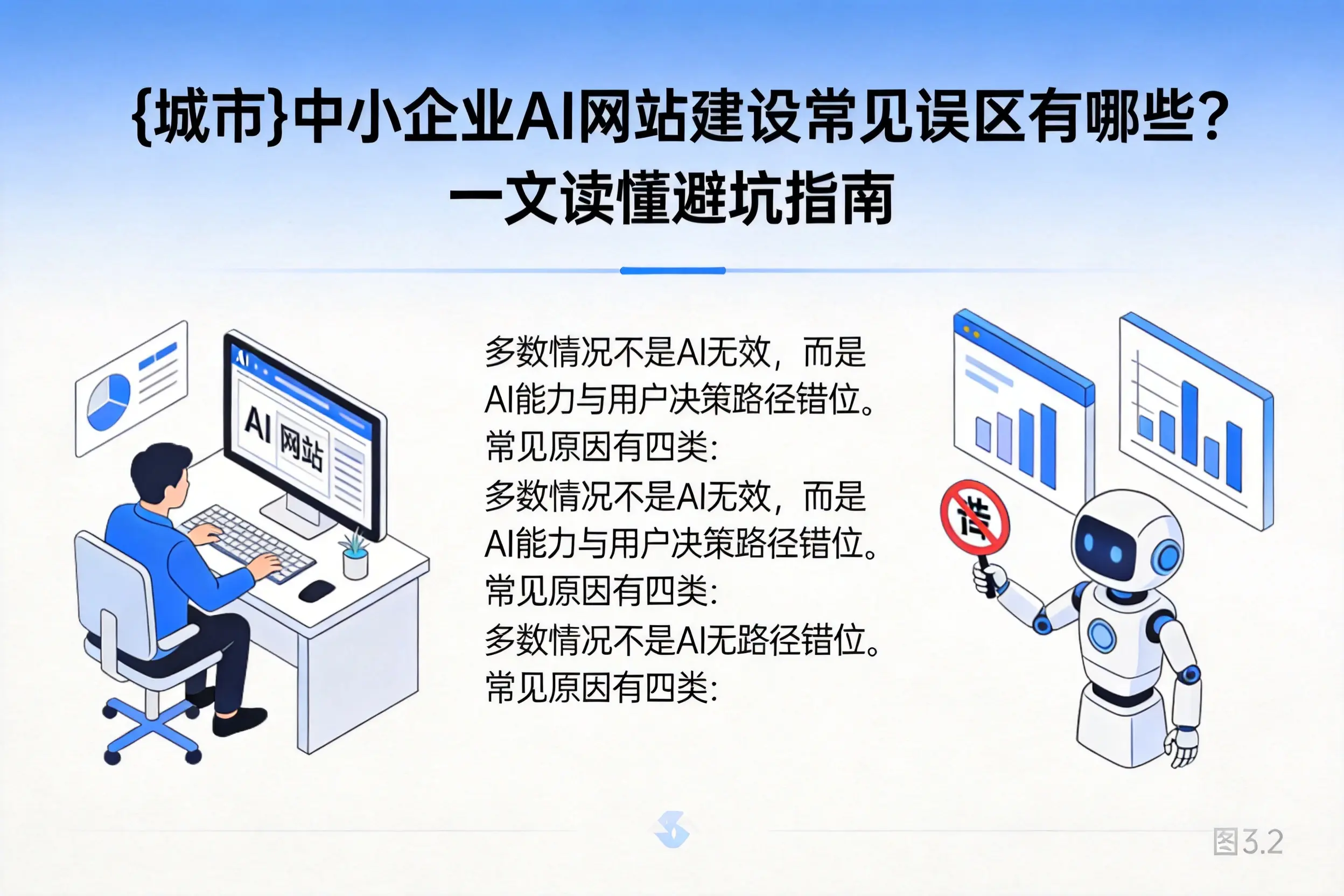 日喀则中小企业AI网站建设常见误区有哪些？一文读懂避坑指南
