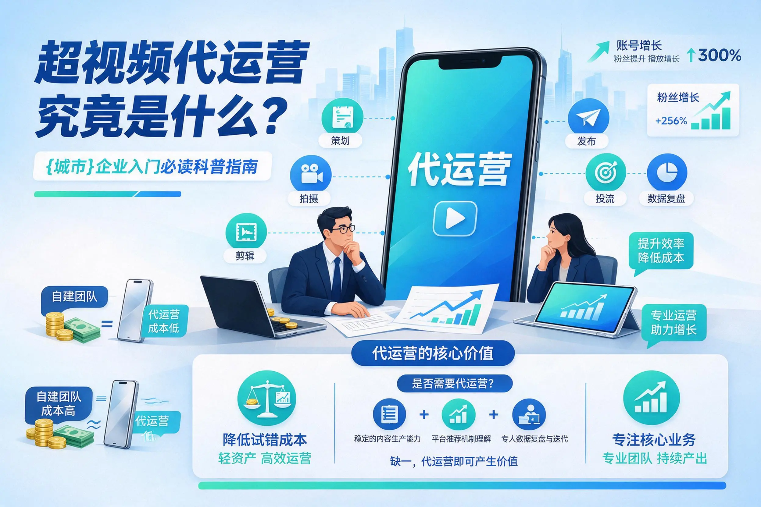 短视频代运营究竟是什么?日喀则企业入门必读科普指南