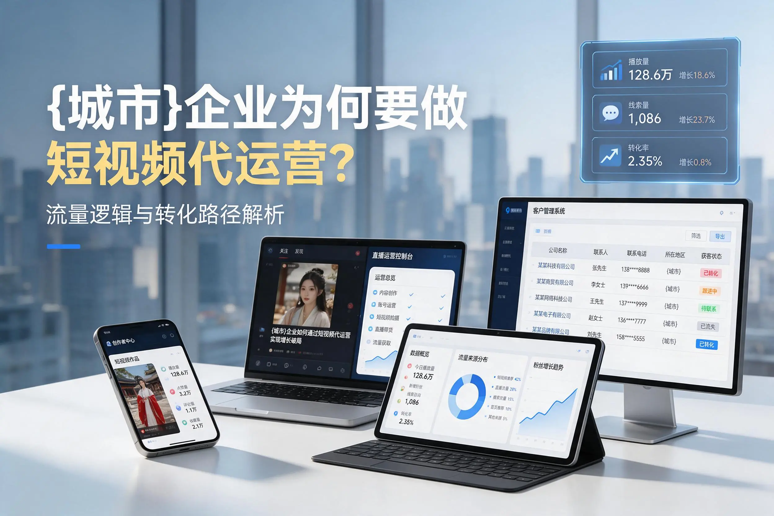 日喀则企业为何要做短视频代运营？流量逻辑与转化路径解析
