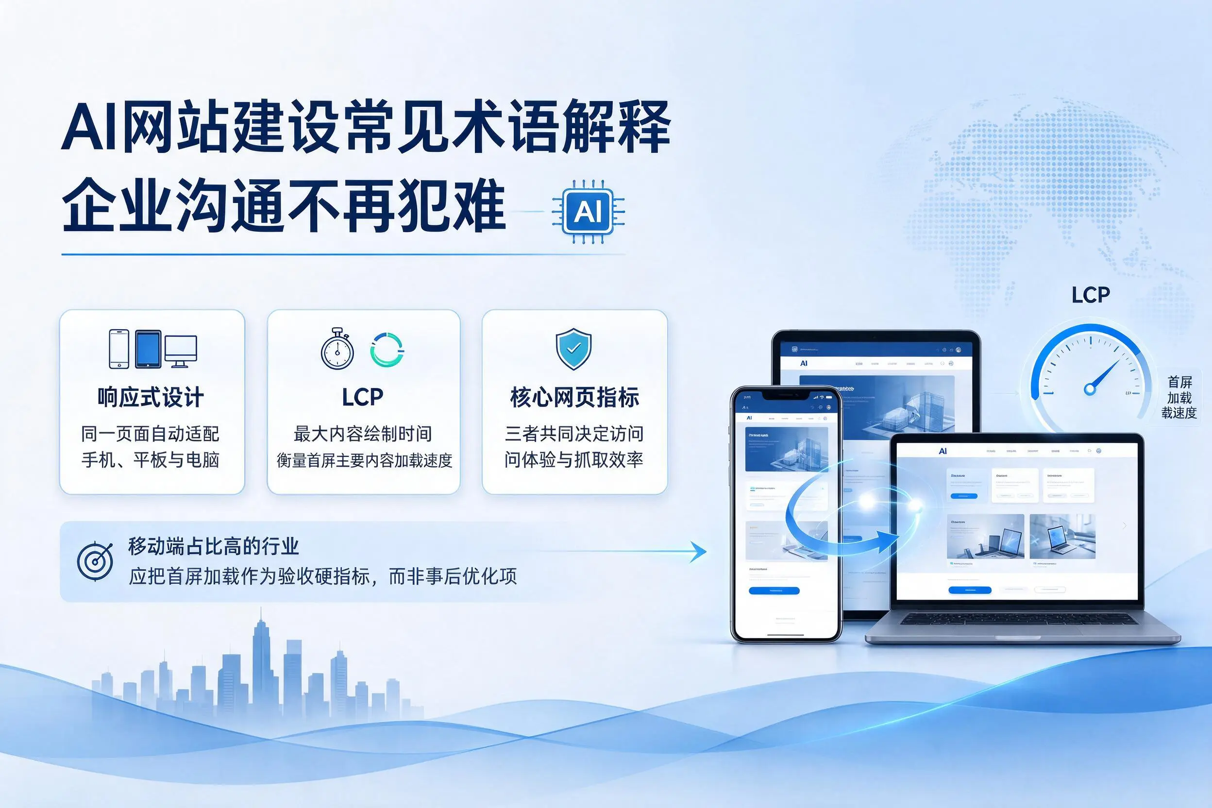 AI网站建设常见术语解释,日喀则企业沟通不再犯难