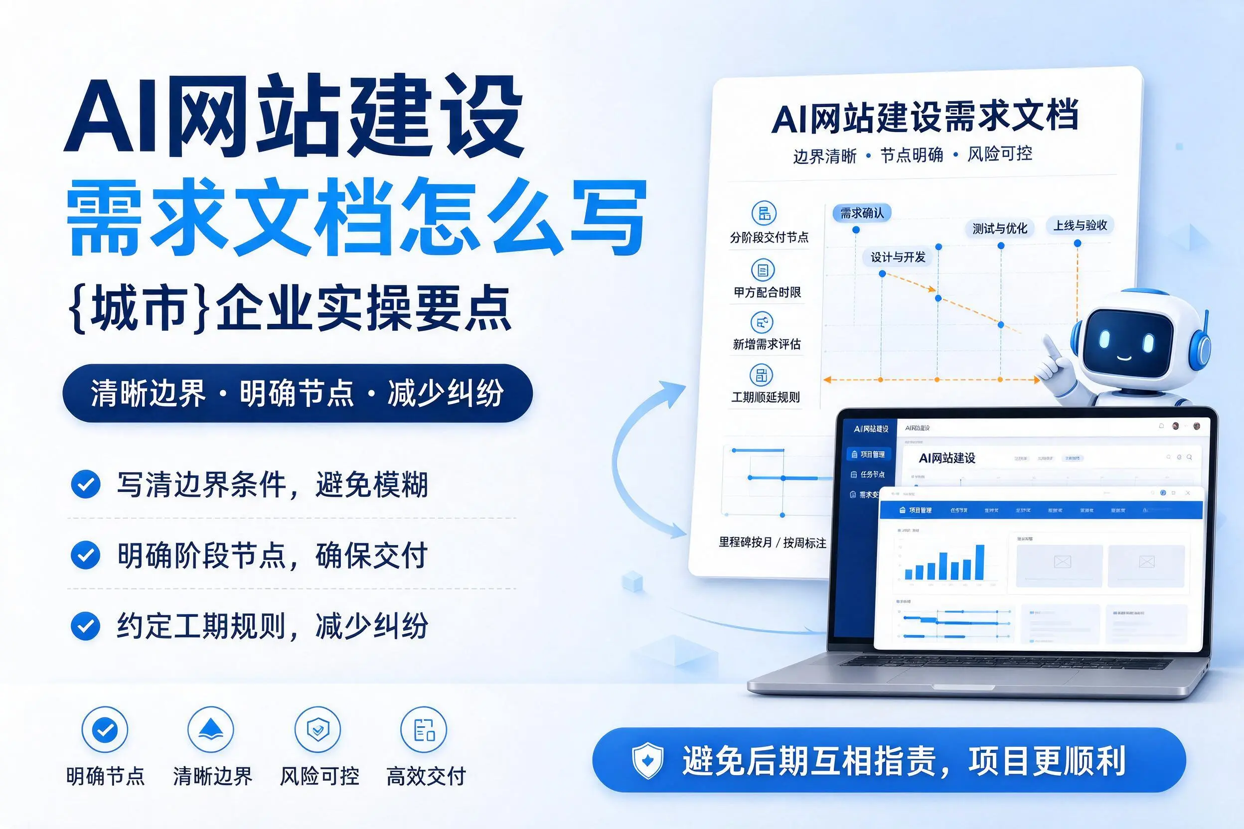 AI网站建设需求文档怎么写,日喀则企业实操要点