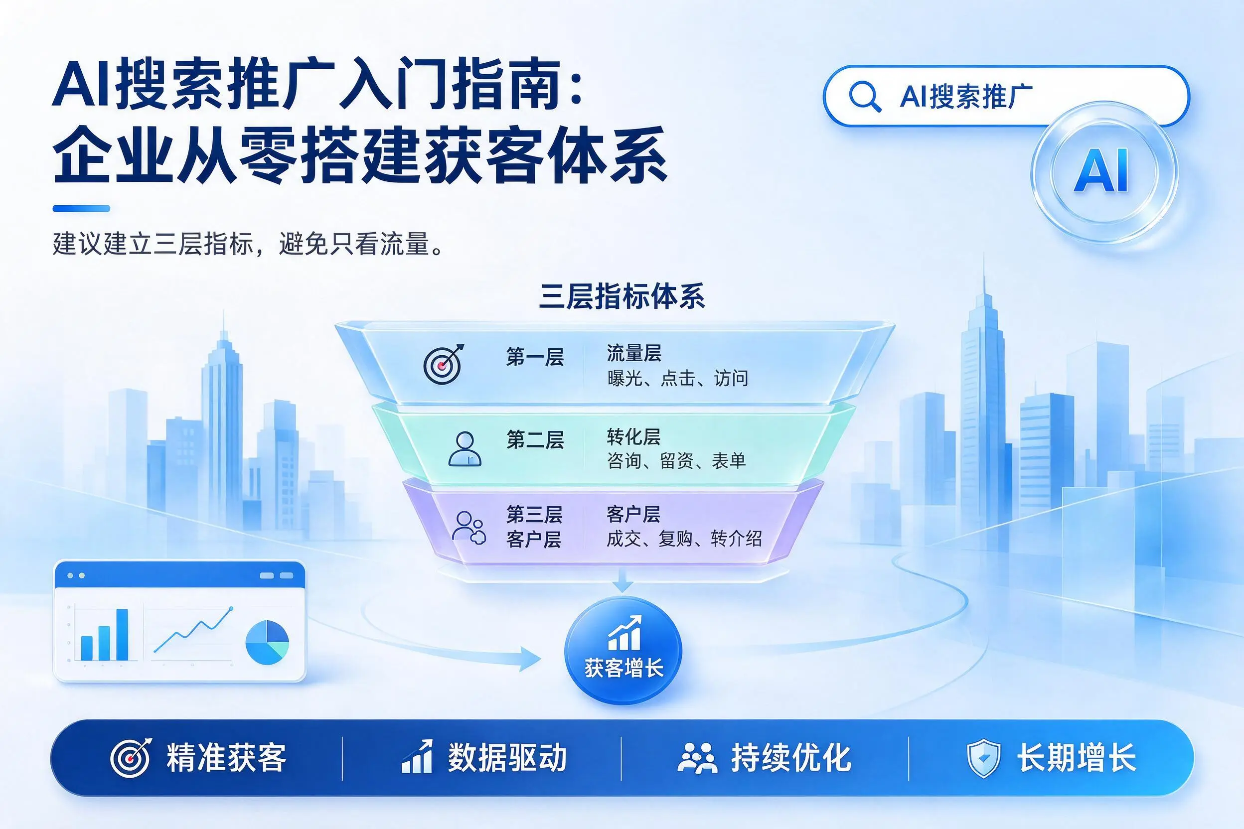 AI搜索推广入门指南：日喀则企业从零搭建获客体系